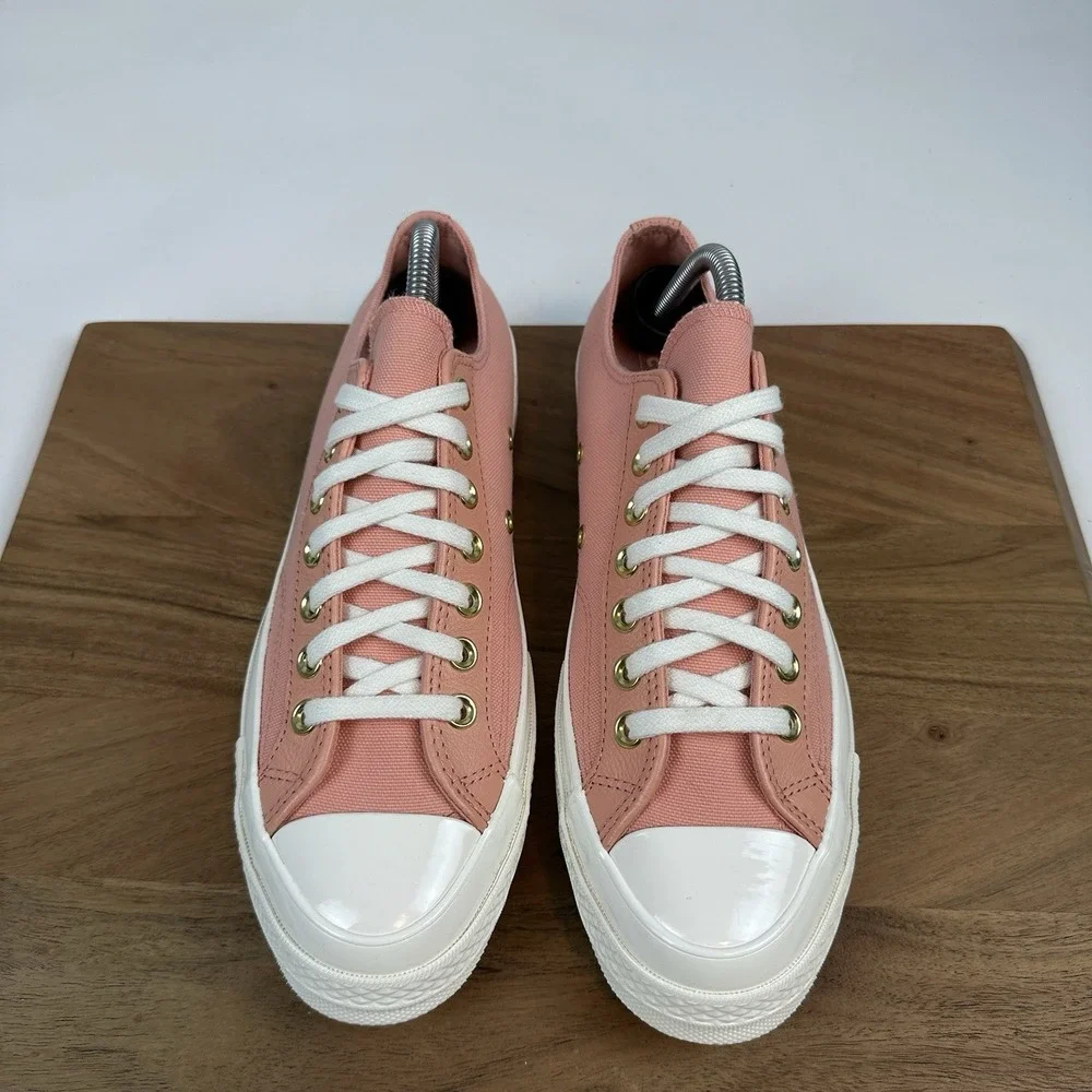 New Womens Converse Chuck 70 OX Flamingo Fade‎ Shoes Size 10.5 M - Picture 4 of 8
